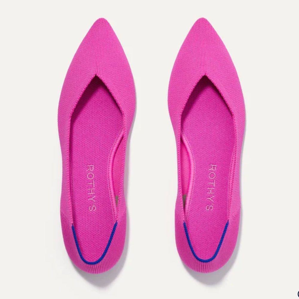 The Point by Rothy’s, Size 6, Dragon Fruit